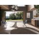 Comode - Comoda din furnir de nuc cu blat marmura portelanata Walnut