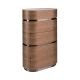 Comode - Dulapior 5 sertare furnir de nuc cu blat marmura portelanata Walnut