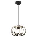 Lustra LED suspendata moderna RIBBON negru