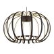Pendule, Lustre suspendate - Lustra LED suspendata moderna RIBBON negru