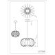 Pendule, Lustre suspendate - Lustra LED suspendata moderna RIBBON negru