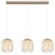 Pendule, Lustre suspendate - Lustra moderna cu 3 pendule DICHTI