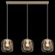 Pendule, Lustre suspendate - Lustra moderna cu 3 pendule DICHTI