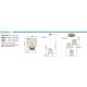 Pendule, Lustre suspendate - Lustra moderna cu 3 pendule DICHTI