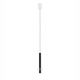 Pendule, Lustre suspendate - Pendul tub subtire aluminiu negru si alabastru LED NOEMI