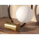 Veioze - Lampa de masa design circular Gold and Black