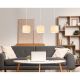 Pendule, Lustre suspendate - Lustra moderna cu 3 pendule DELEON