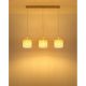 Pendule, Lustre suspendate - Lustra moderna cu 3 pendule DELEON