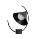 Veioze - Lampa de masa din otel negru Contemporary