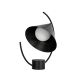 Veioze - Lampa de masa din otel negru Contemporary