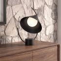 Lampa de masa din otel negru Contemporary