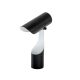 Lampa de masa din otel cu suport pentru creioane Black and White