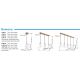 Pendule, Lustre suspendate - Lustra din lemn cu 3 pendule ROWENA
