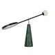 Veioze - Lampa de masa LED din otel negru si marmura portelanata verde