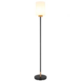 Lampadare - Lampadar/ Lampa de podea metal si lemn ROWENA