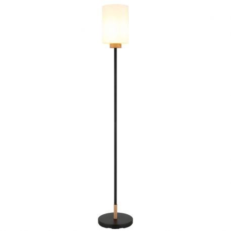 Lampadare - Lampadar/ Lampa de podea metal si lemn ROWENA