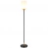 Lampadar/ Lampa de podea metal si lemn ROWENA