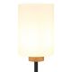 Lampadare - Lampadar/ Lampa de podea metal si lemn ROWENA