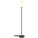 Lampadare - Lampadar/ Lampa de podea metal si lemn ROWENA