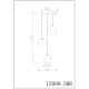 Pendule, Lustre suspendate - Lustra cu 3 pendule moderna RAGUSA