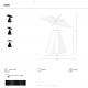 Veioze - Lampa de masa moderna design LUX
