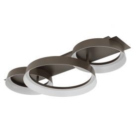 Plafoniera LED metal maro cafeniu SYRAKUS