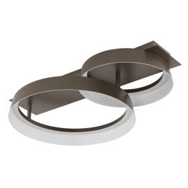 Plafoniera LED metal maro cafeniu SYRAKUS