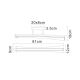 Lustre aplicate - Lustra LED aplicata design modern MALINDA