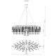 Pendule, Lustre suspendate - Lustra suspendata cu cristale din sticla KINGA