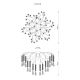 Lustre aplicate - Lustra aplicata cu cristale din sticla KINGA