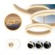 Lustre aplicate - Lustra aplicata tavan design circular LED RUBIO