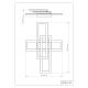 Plafoniere - Plafoniera LED design modern WILTON