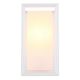 Aplice - Aplica de perete exterior IP44 LOGANA alba