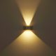 Aplice - Aplica LED, Spot pentru iluminat exterior design modern IP54 Veronika nisip 10x10cm