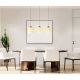 Pendule, Lustre suspendate - Lustra LED suspendata design modern THEA 3L