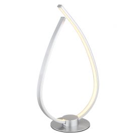 Veioza, Lampa de masa LED TRINA argintiu