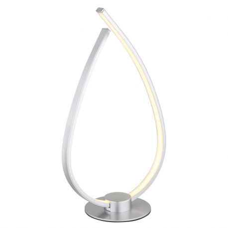 Veioze - Veioza, Lampa de masa LED TRINA argintiu