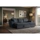 Coltare - Coltar extensibil, material texturat gri, APARTMENT 245cm