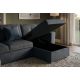 Coltare - Coltar extensibil, material texturat gri, APARTMENT 245cm