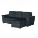 Coltare - Coltar extensibil, material texturat gri, APARTMENT 245cm