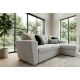 Coltare - Coltar extensibil, material texturat bej, APARTMENT 245cm