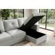 Coltare - Coltar extensibil, material texturat bej, APARTMENT 245cm