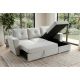 Coltare - Coltar extensibil, material texturat bej, APARTMENT 245cm