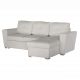 Coltare - Coltar extensibil, material texturat bej, APARTMENT 245cm