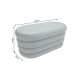 Banchete-Tabureti - Bancheta cu spatiu de depozitare Catifea Gri, VOGUE 85cm