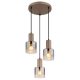 Lustra cu 3 pendule moderna WALTON