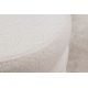 Banchete-Tabureti - Taburete cu spatiu de depozitare, VOGUE 40cm boucle alb