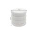 Banchete-Tabureti - Taburete cu spatiu de depozitare, VOGUE 40cm boucle alb