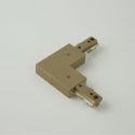 Accesoriu, Conector L pentru sina Track Project Collection auriu