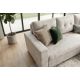 Coltare - Coltar extensibil, catifea champagne beige, APARTMENT 205cm